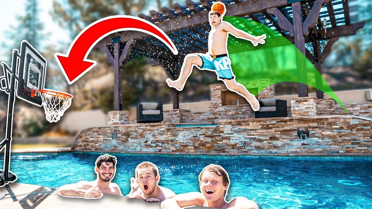 You Wont BELIEVE This POOL Basketball Challenge!