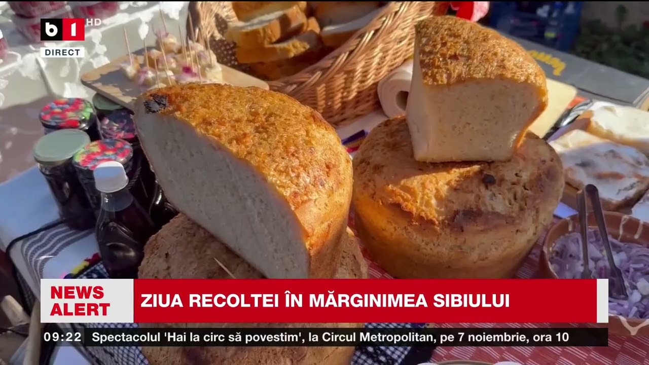 ZIUA RECOLTEI &Icirc;N MĂRGINIMEA SIBIULUI_Știri B1TV_3 nov. 2025