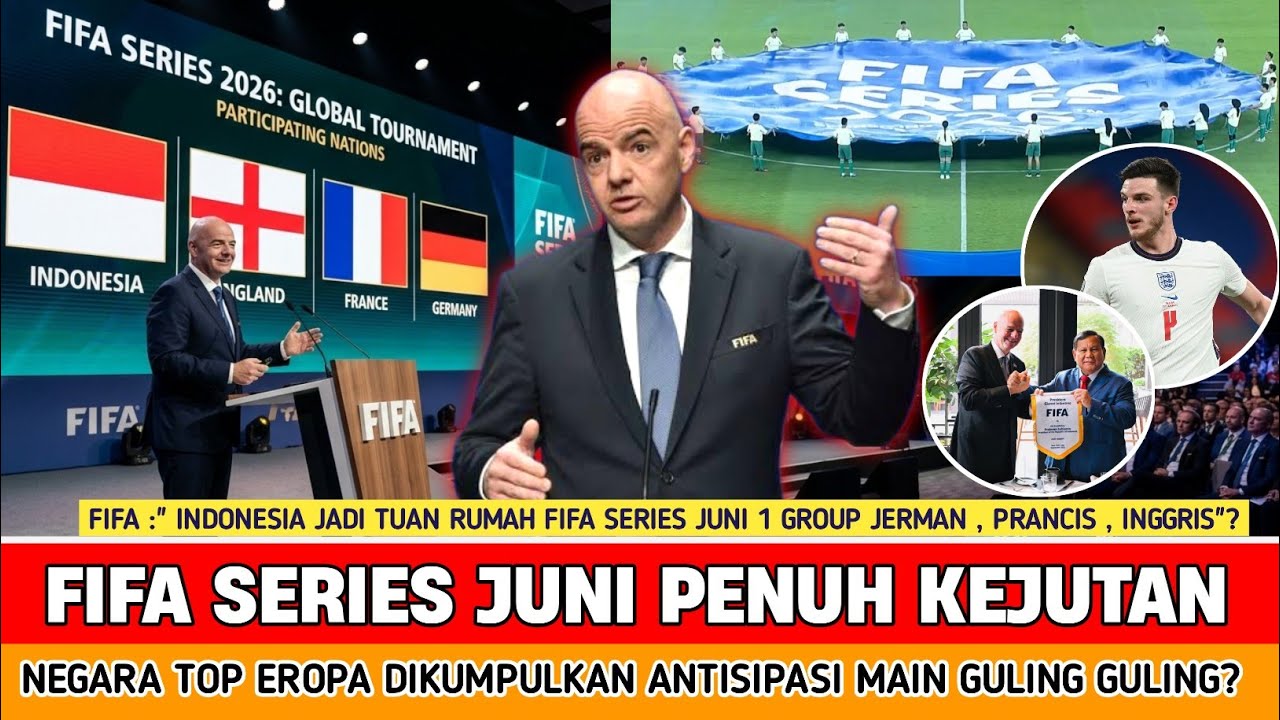 🔴 3 NEGARA TOP EROPA DIDATANGKAN ‼️Indonesia Jadi Tuan rumah FIFA series Juni 2026 ? Benarkah ini??