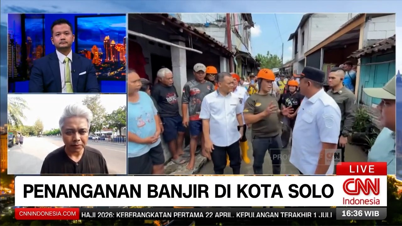 Pemulihan Banjir Solo Dikebut, Wali Kota Turun Tangan