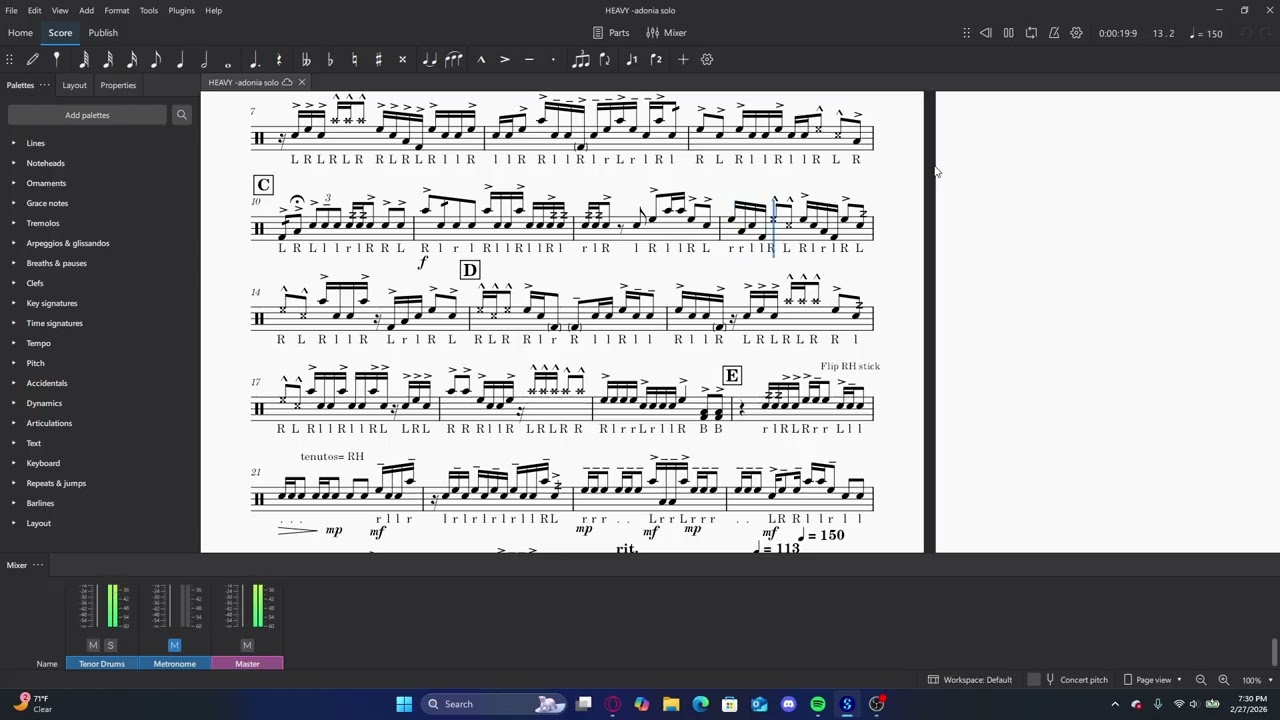 Tenor Solo -HEAVY-