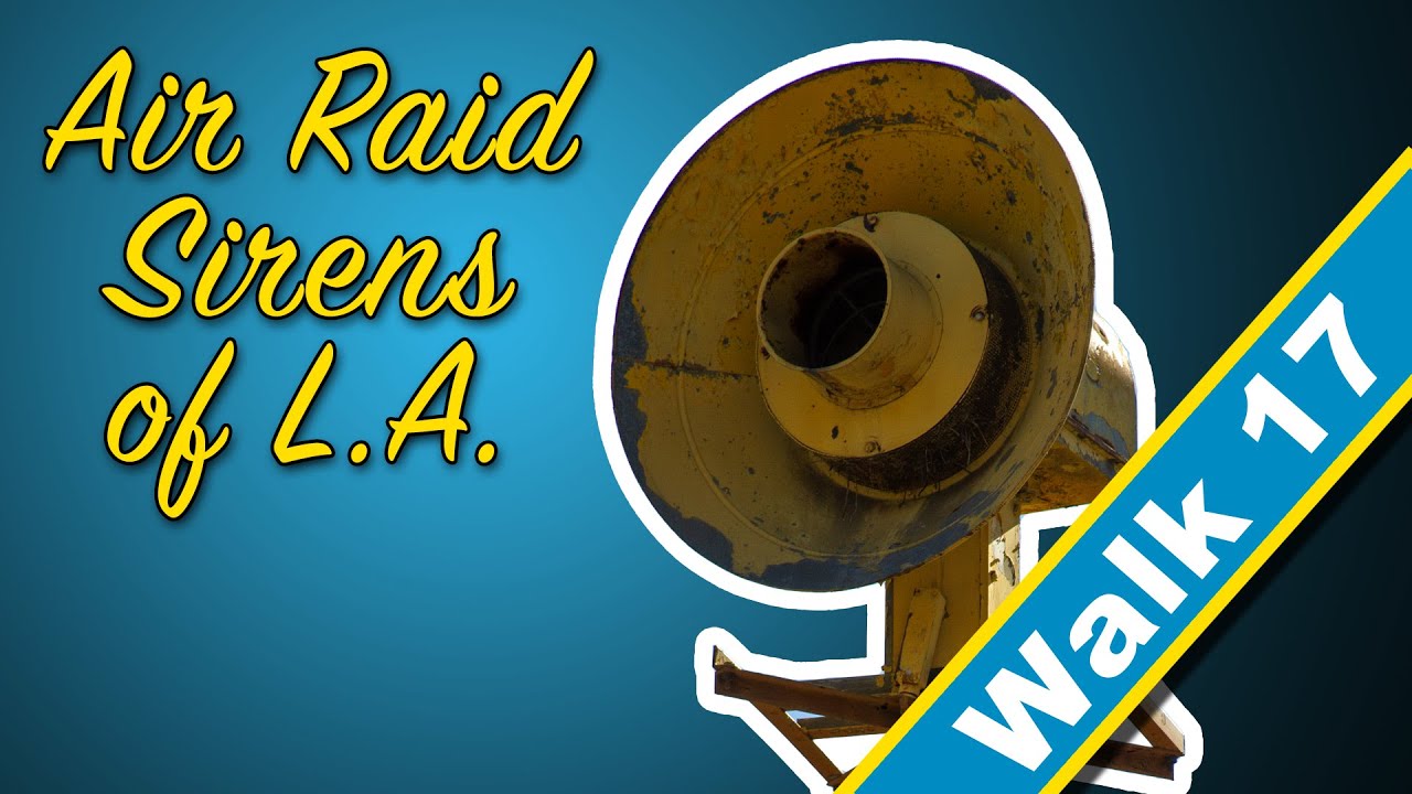 Air Raid Siren Walk 17 - 7 Sirens in the Valley