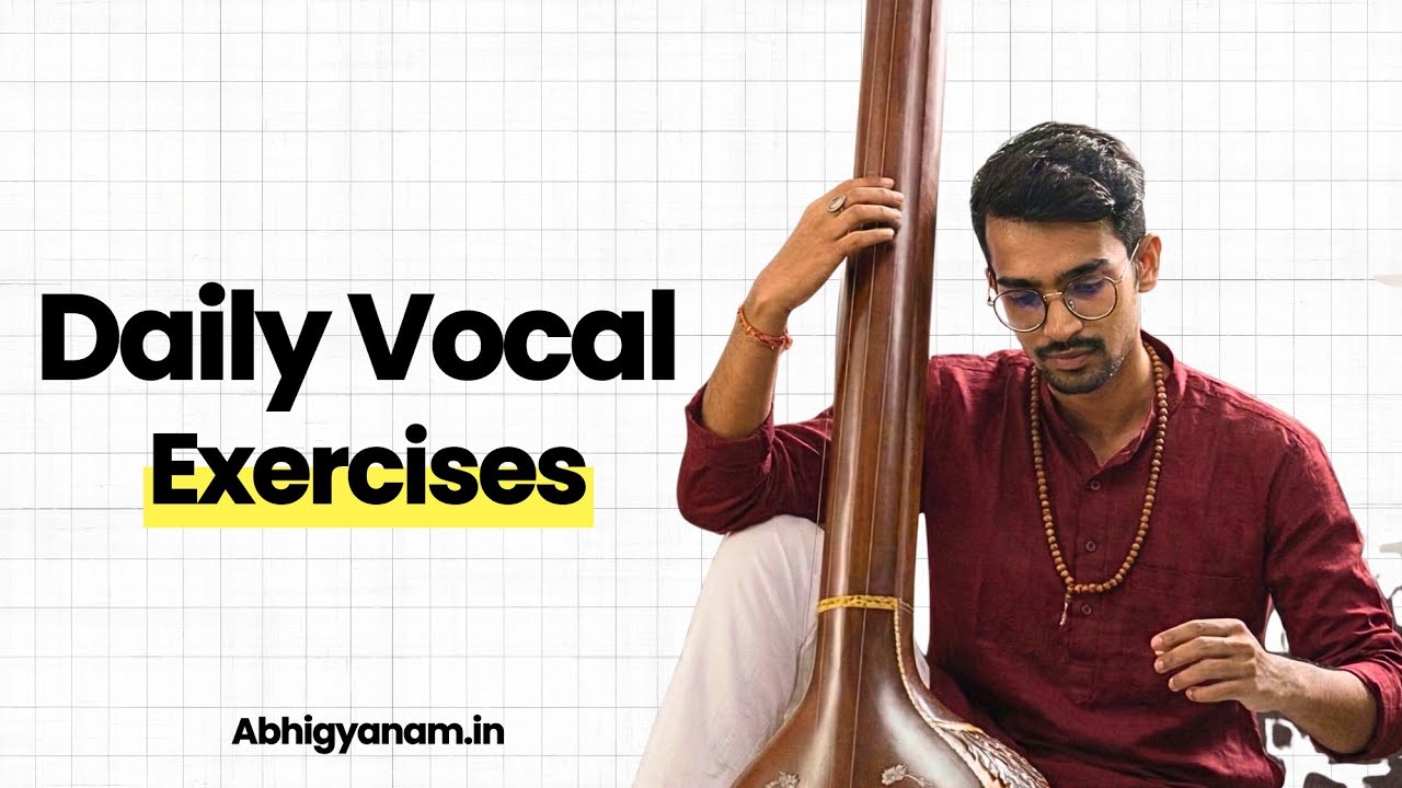 Daily Singing Exercises For An Awesome Voice | Free Vocal Warm Up Exercises | Abhigyanam.in