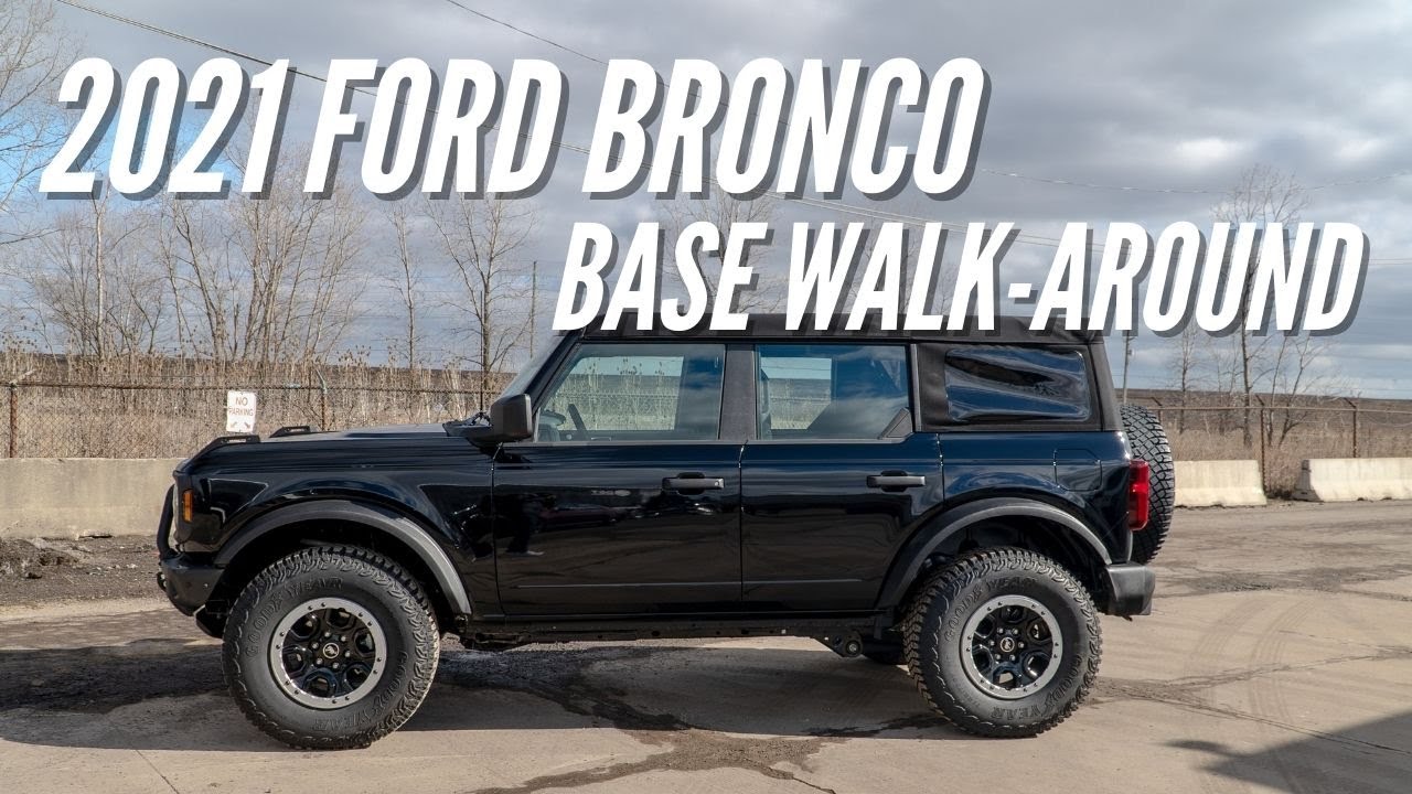 Прогулка по снежному человеку на базе Ford Bronco Base 2021 года | Bronco Nation