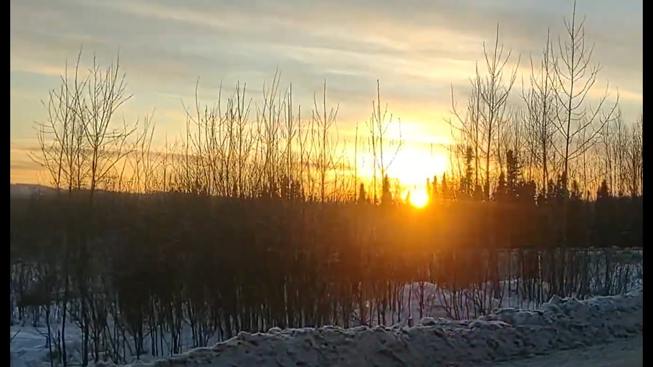 Alaska The Beautiful. Peace folk's  enjoy the ☀️ set. ✌️😎