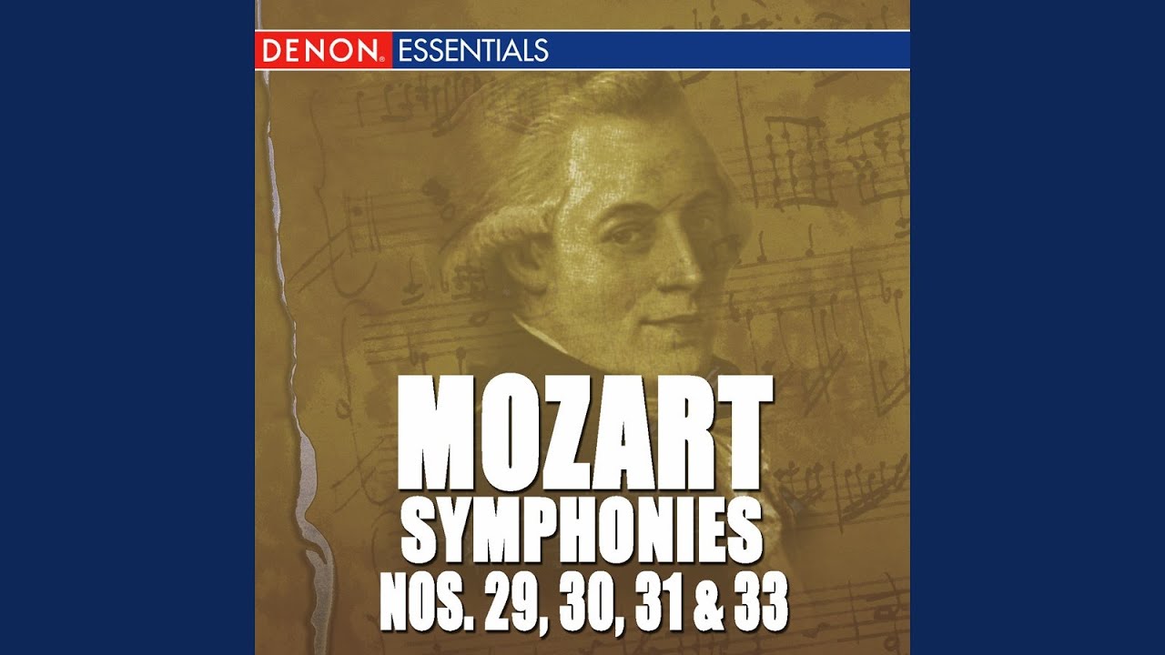 Symphony No. 29 in A Major, KV. 201: IV. Allegro con spirito