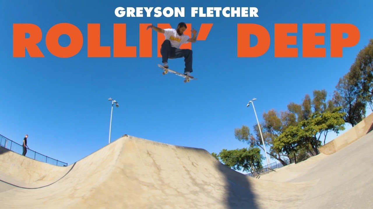 Greyson Fletcher Destroys Every Inch of San Clemente Skatepark | Rollin Deep