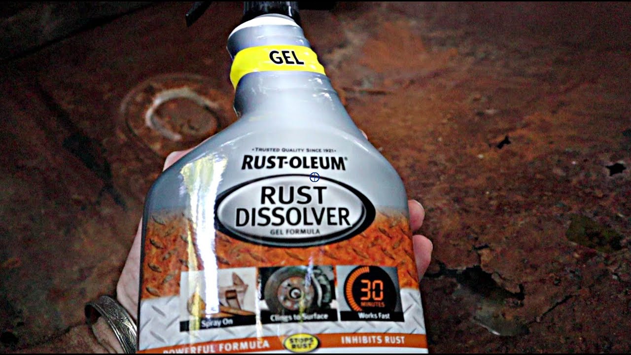 Rust Dissolver, Does It Work?? (Rustoleum Rust Dissolver)