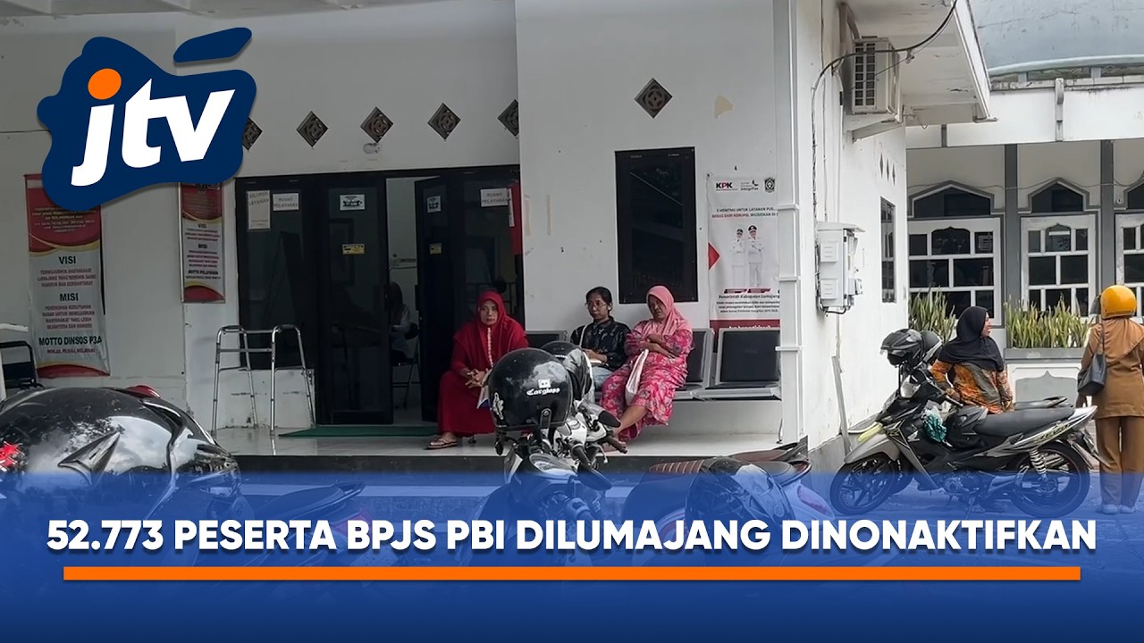 52.773 PESERTA BPJS PBI DINONAKTIFKAN