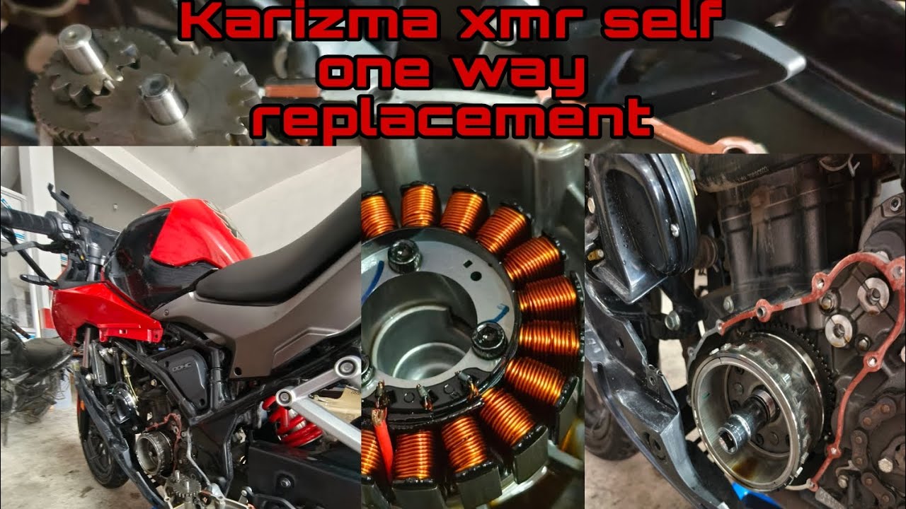 Karizma xmr self one way replacement |करिज्मा xmr सेल्फ one-way replacement #karizma