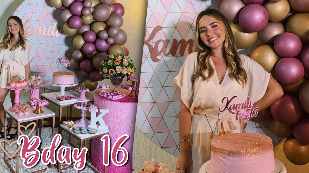 MEU ANIVERSÁRIO DE 16 *vlog* 🥳💖