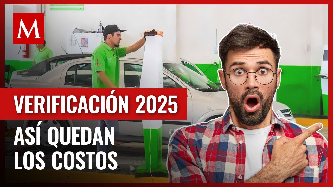 Ajustes en los costos de la verificación vehicular para el Edomex en 2025