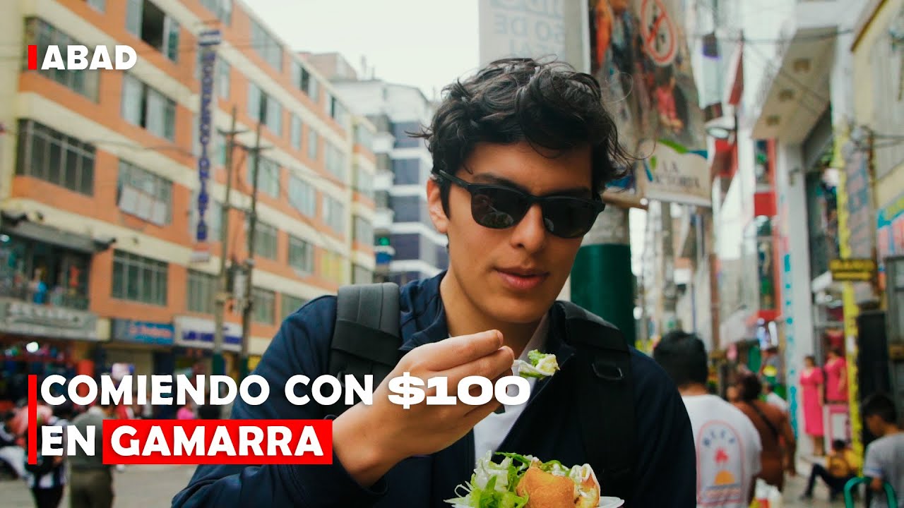 GASTANDO s/100 solo en COMIDA en GAMARRA l CASI ME ROBAN