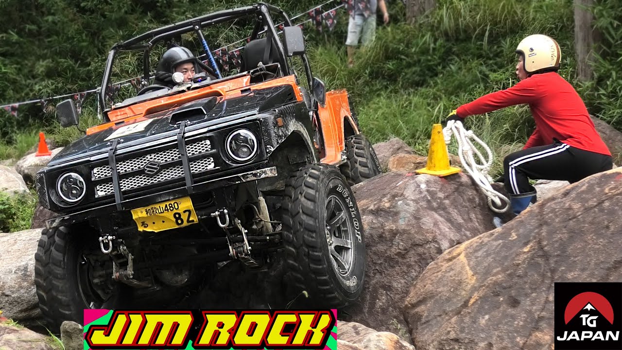 Jimny rock crawling ジムロック