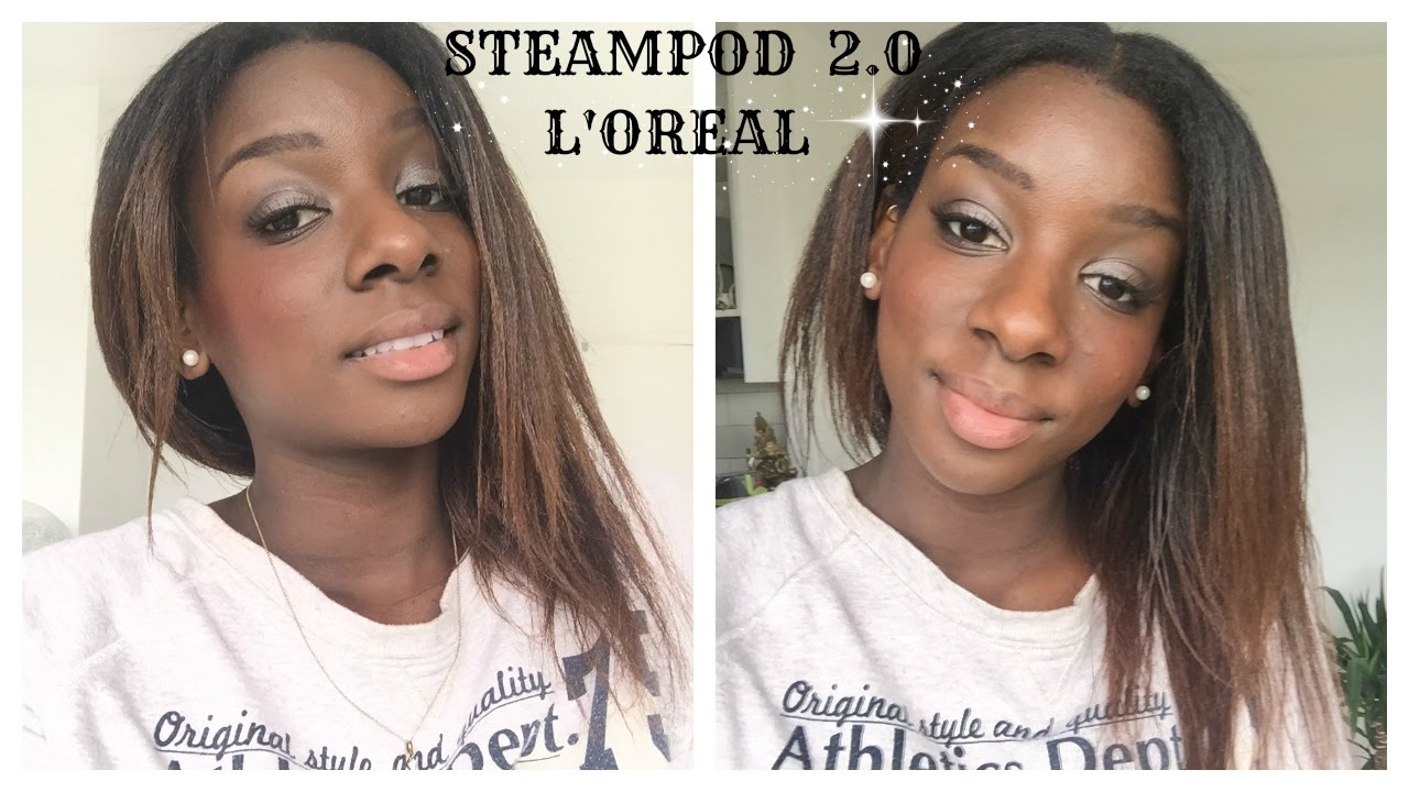 L' OREAL STEAMPOD 2.0 SUR CHEVEUX AFRO ( Cheveux en transition 8 mois post defrisage)