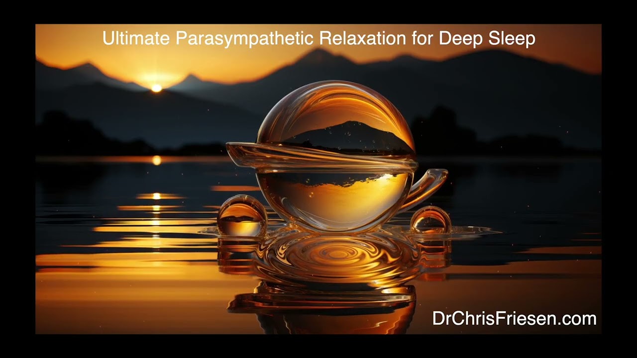 Ultimate Parasympathetic Activation for Sleep with Alpha to Theta to Delta Binaural Beats