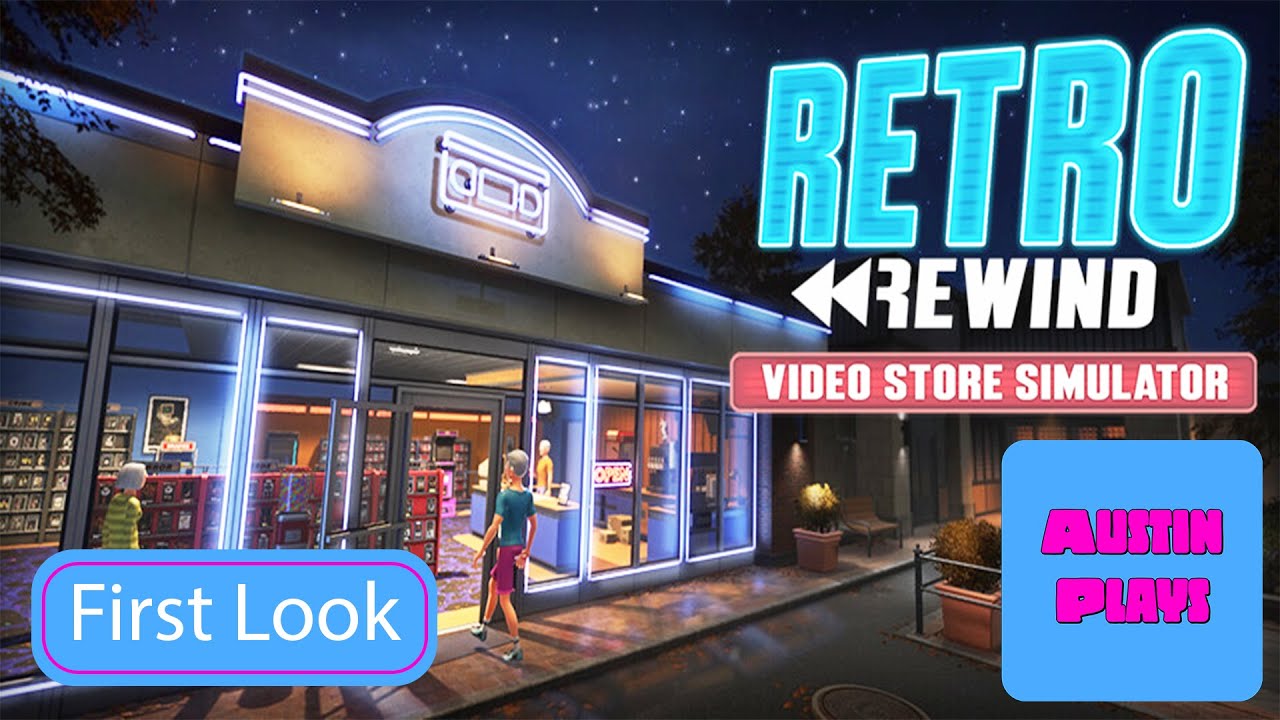 Открываете ностальгический видеомагазин в 2025 году?! | Демоверсия Retro Rewind Simulator: первый...