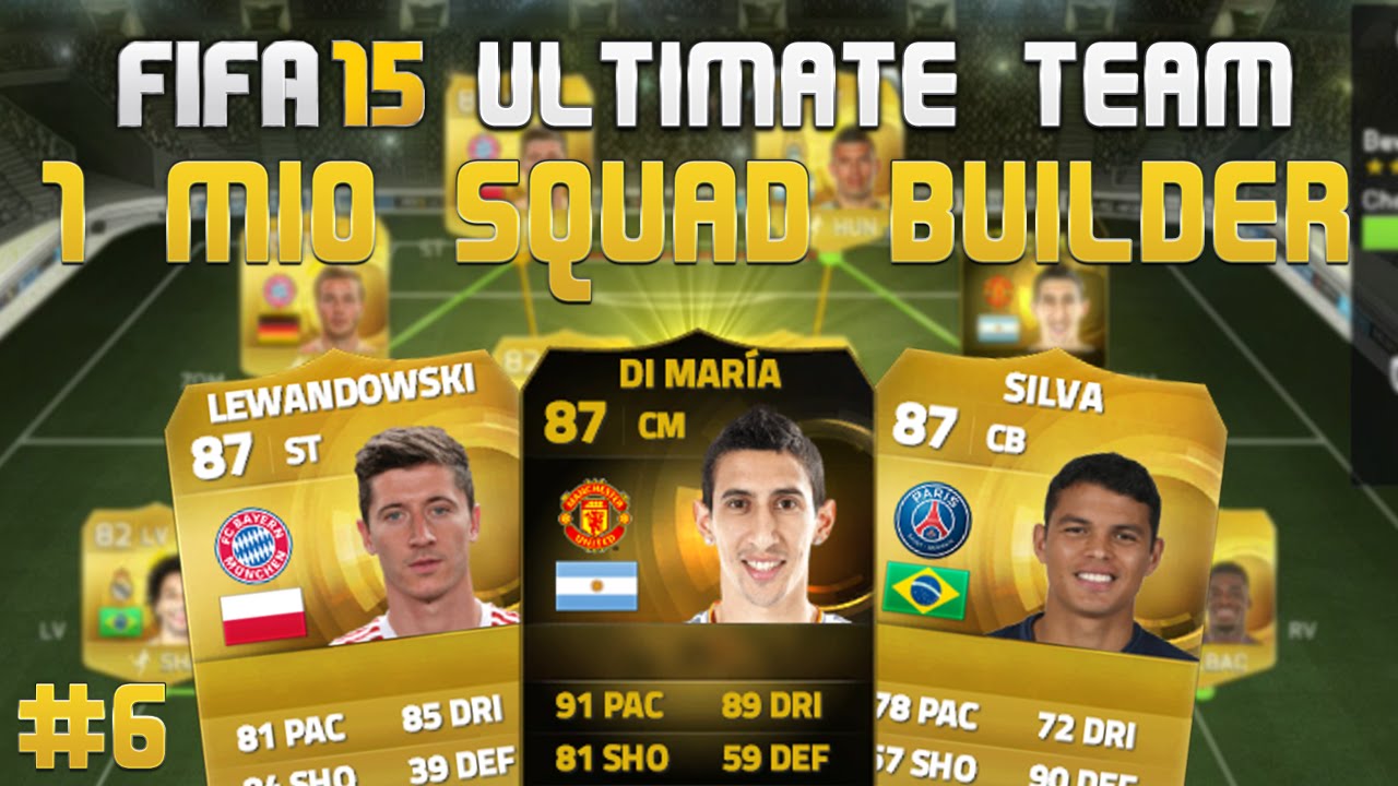 FIFA 15 ULTIMATE TEAM | 1 MIO OP HYBRID SQUAD BUILDER FT. DI MARIA IF, LEWANDOWSKI AND MORE! | HD