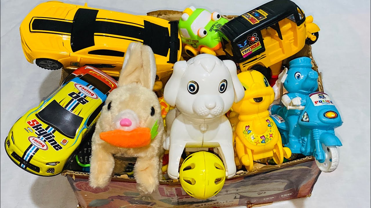 7:51 Minutes Satisfying With Unboxing,Toys set, swing&slide collection ASMR, Review Toys 