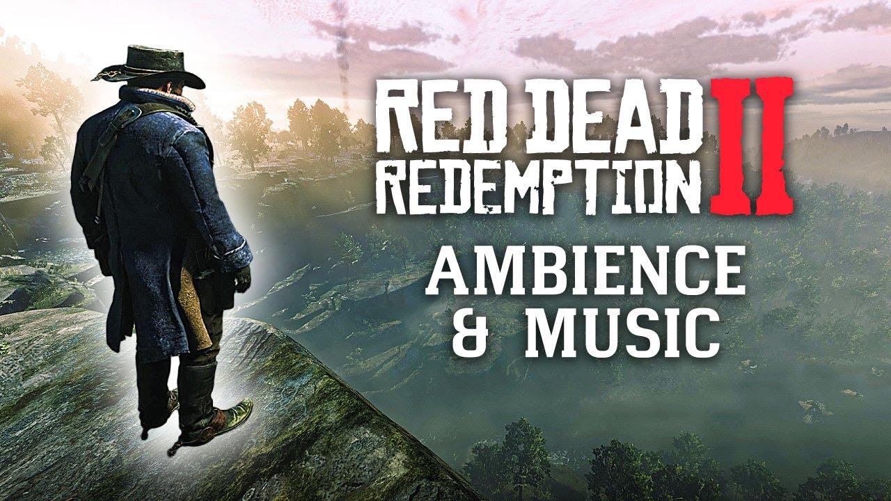 🐴 Red Dead Ambience & Optional Music 🐴 Roanoke Ridge Misty Morning