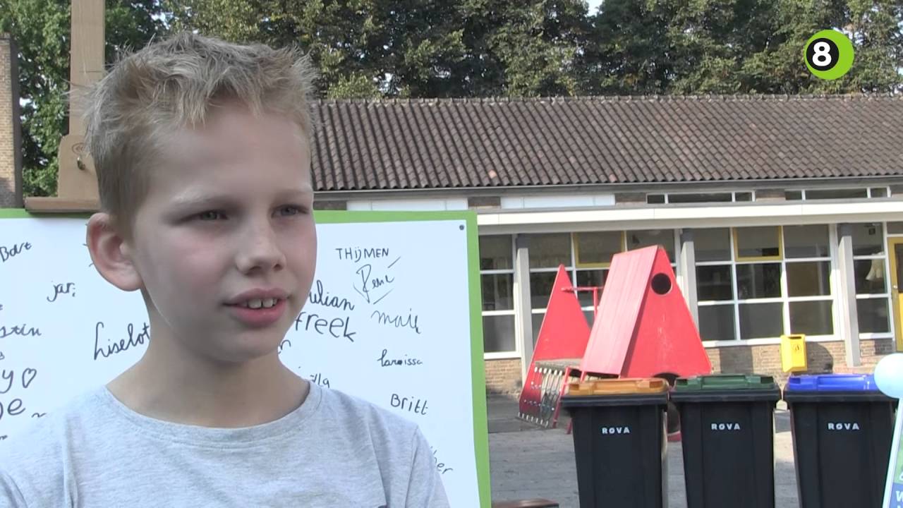 Lichtenvoordse basisschoolleerlingen gaan afval scheiden