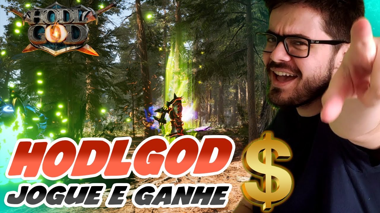 HODLGOD - novo jogo de BLOCKCHAIN no estilo PLAY TO EARN para ganhar NFT