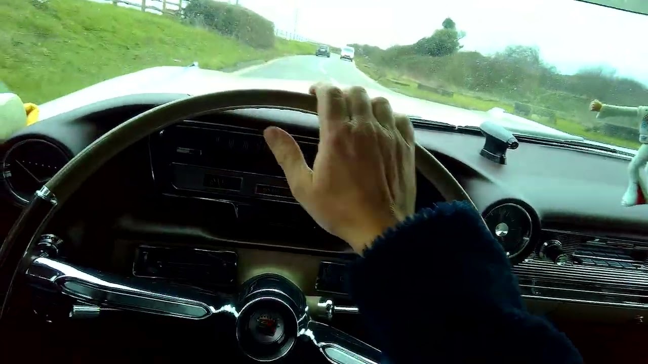 1960 CADILLAC POV DRIVING