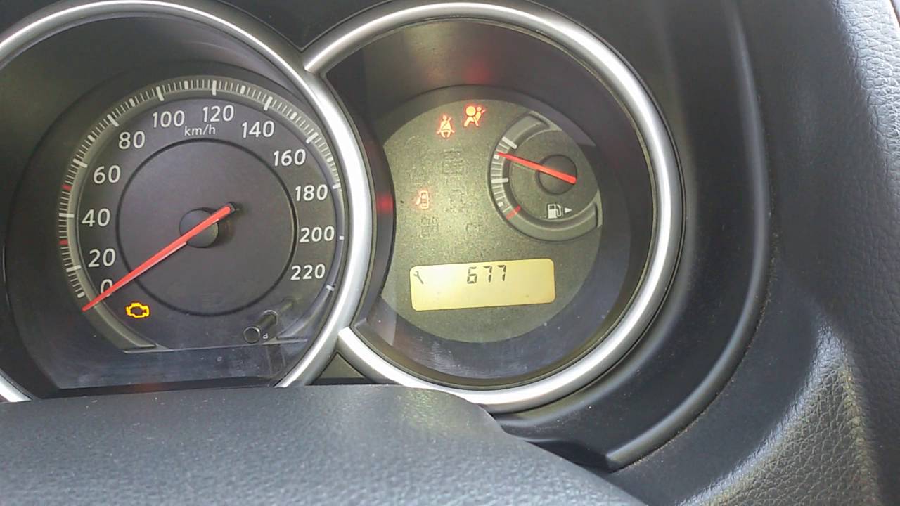 Reset Service Nissan Tiida 08-