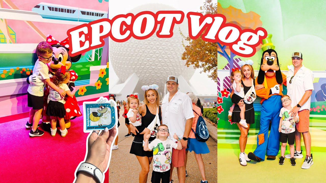 Disney World Epcot Vlog: Fun with a Toddler & Preschooler | Family Adventure at Epcot! Pt.5