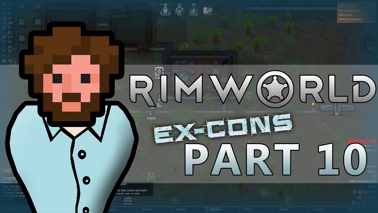 WE'RE UNDER ATTACK! - Rimworld - Let's Play
