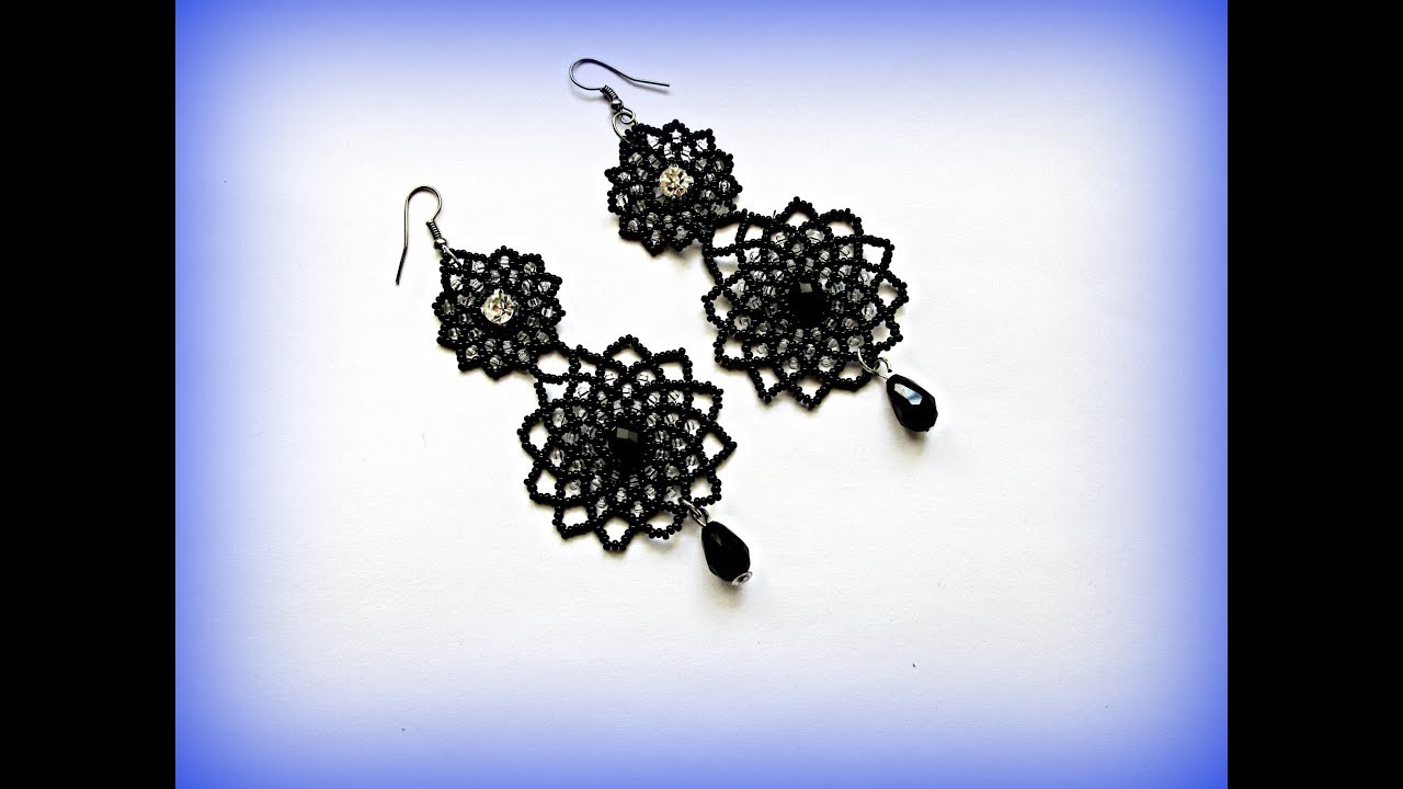 Ажурные серьги из бисера. How to make this stunning Earrings ! How To Make Earrings ! Earrings DIY