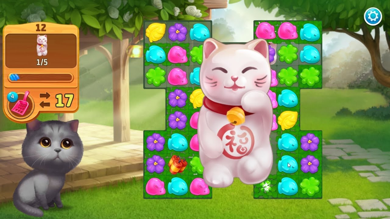 Meow Match Level 12, 13