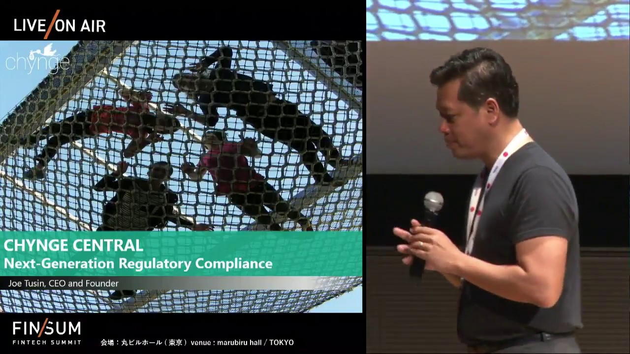 Chynge RegTech Solution at FinSum Japan 2017
