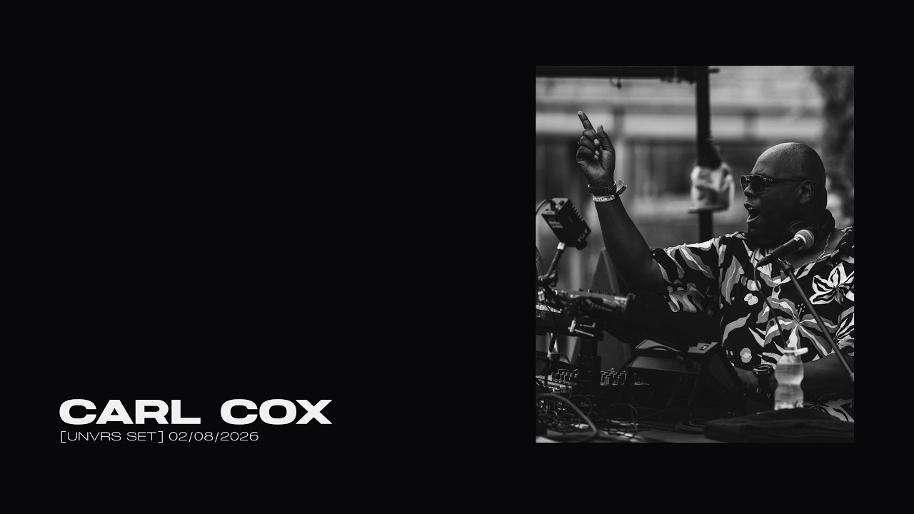 Carl Cox - UNVRS Set - Sunday 2nd August 2026