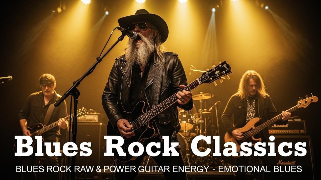 Jimi Hendrix, Deep Purple, AC DC, Led Zeppelin – Blues Rock Revolution Inspired