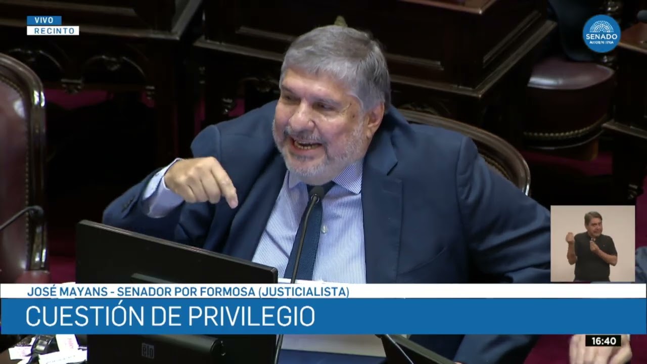SENADOR JOSÉ MAYANS 2 – SESIÓN PÚBLICA 18-03-26