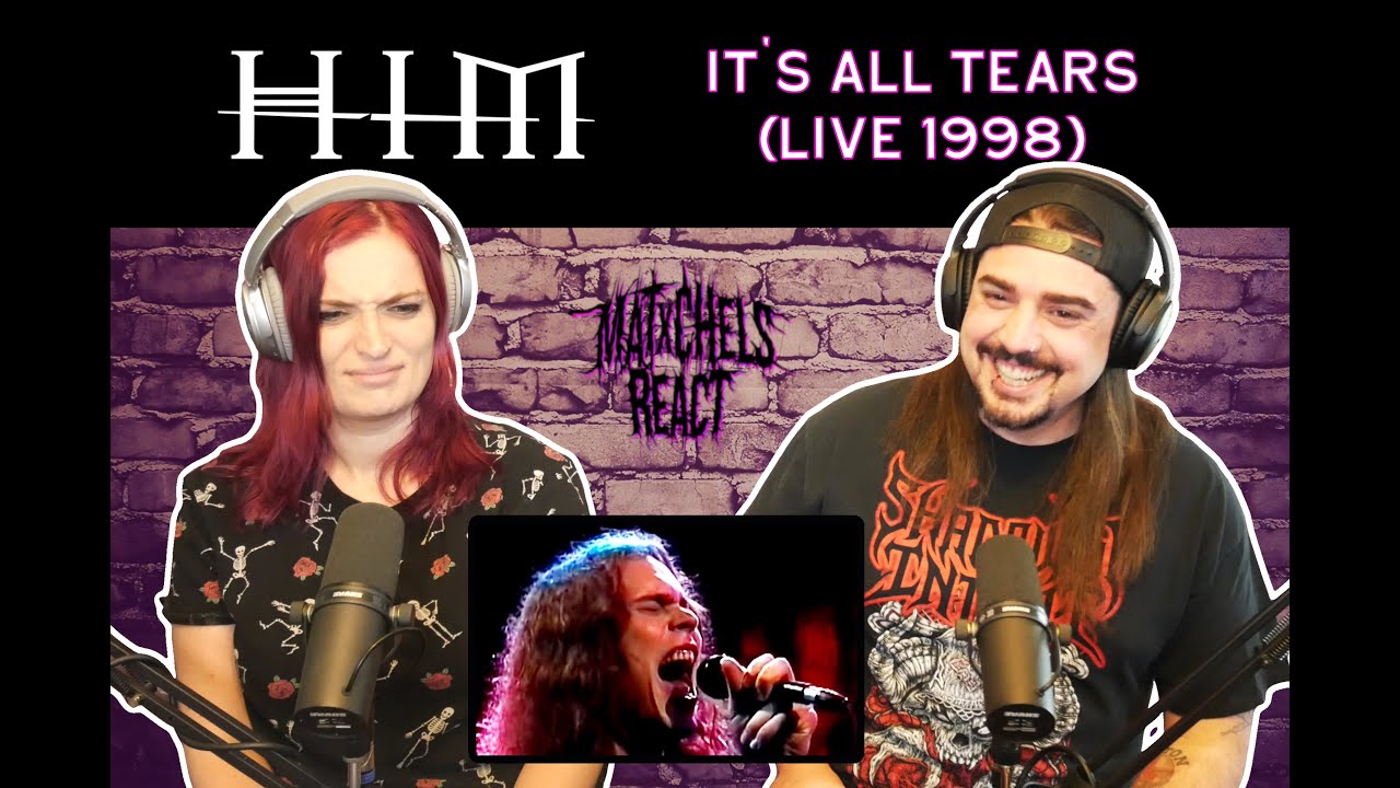 HIM - It's All Tears (Концерт 1998) Реакция