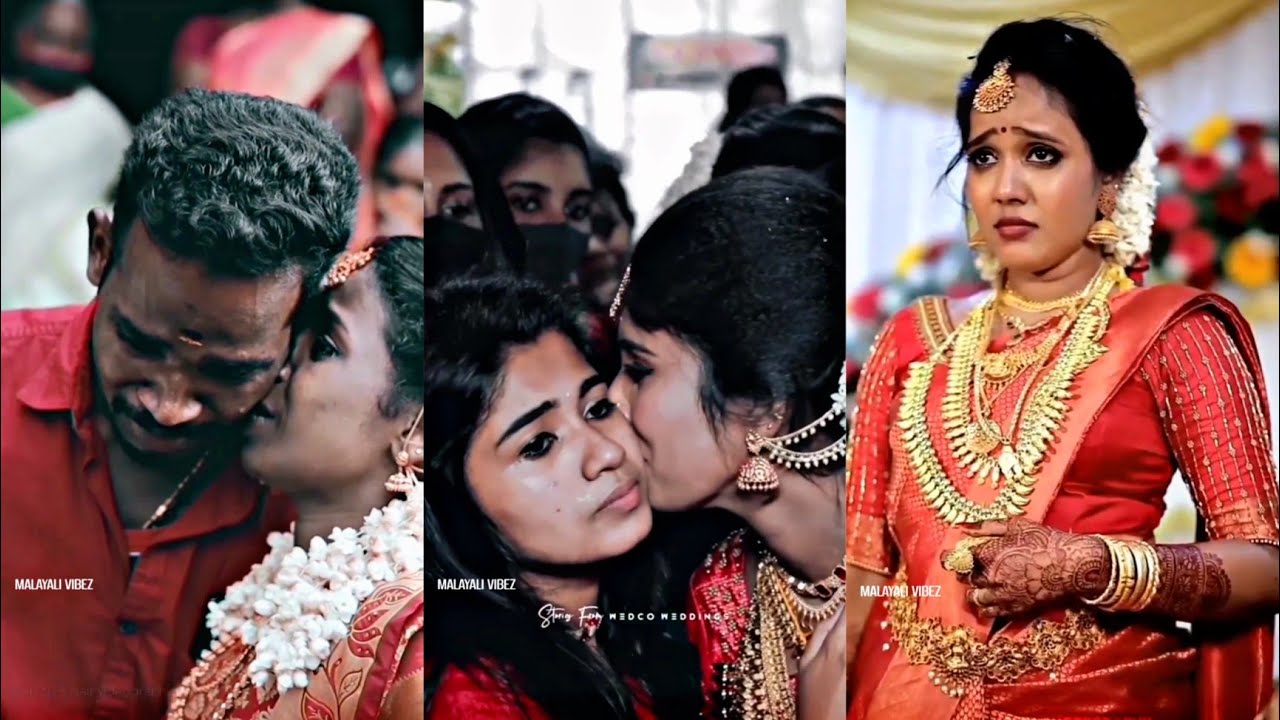 ക്യാമറ മാൻ വരെ കരഞ്ഞു പോയി 😢 Wedding Emotional Moments
