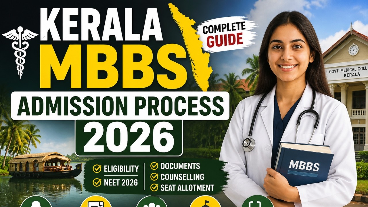 👉 Kerala MBBS Admission 2026 🚨 Full Counselling Process | Step-by-Step Guide (Hindi)