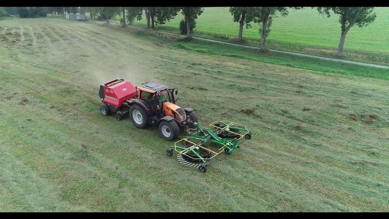 AGRONIC WR 600 unikátní předozadní  shrnovač