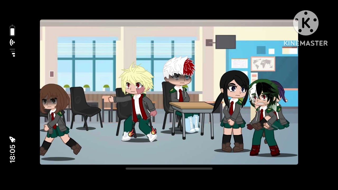 Momo is having some trouble controlling Class 2-A