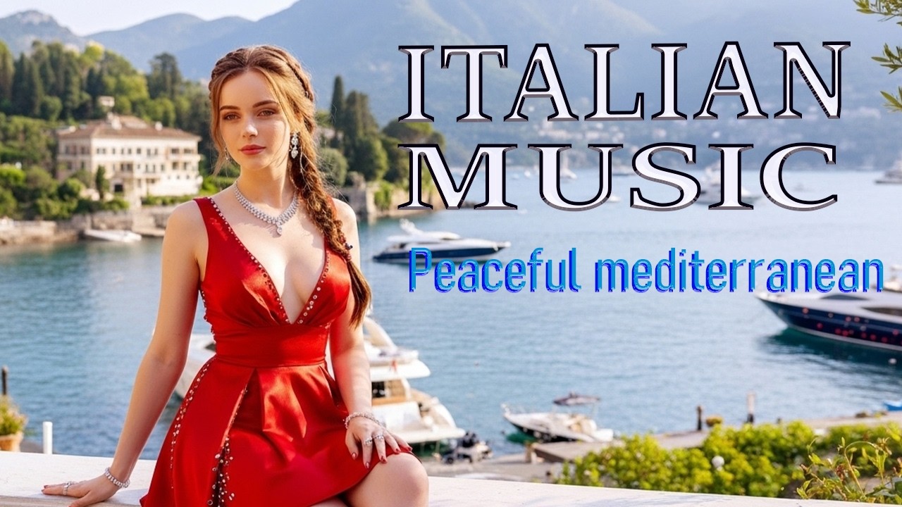 🎶 Mediterranean Serenity & Italian Calm Vibes 🎶 2+ Hours Scenic Relaxation 4K