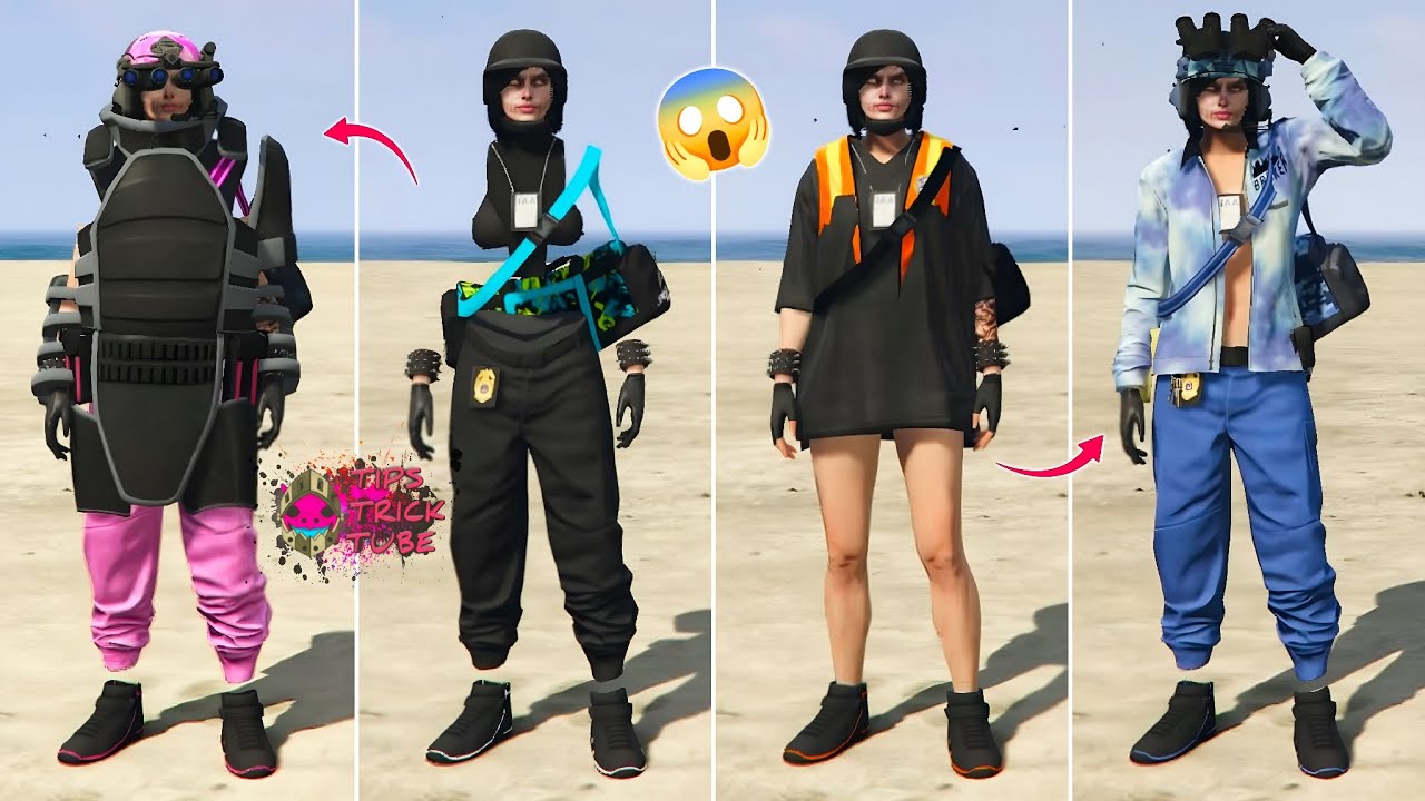 How To Get Multiple Female Modded Outfits No Tranfer Glitch In GTA 5 Online 1.70!