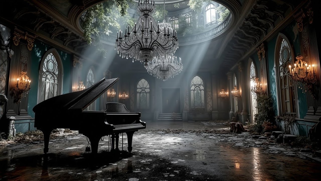 Dark Piano Music for Solitude ~ Готические грустные мелодии пианино и жуткие звуки