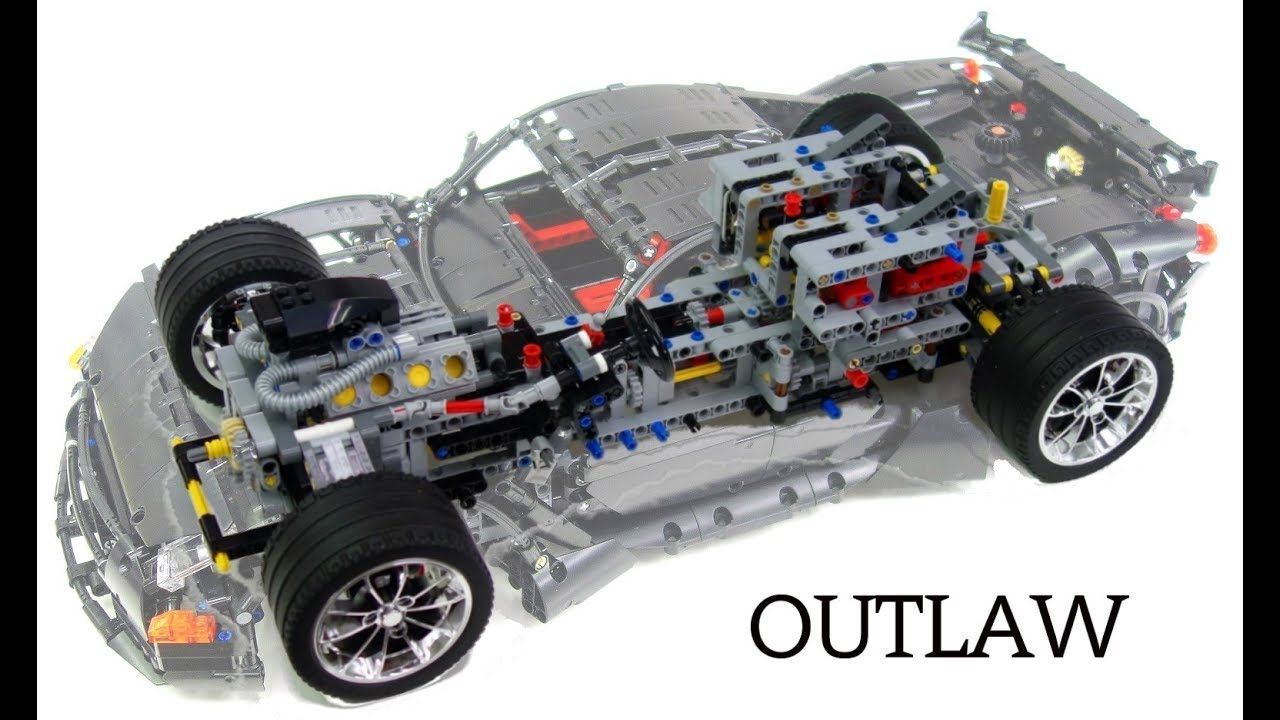 Crowkillers 2017 40th Anniversary Lego Technic Outlaw Supercar Mechanical Video