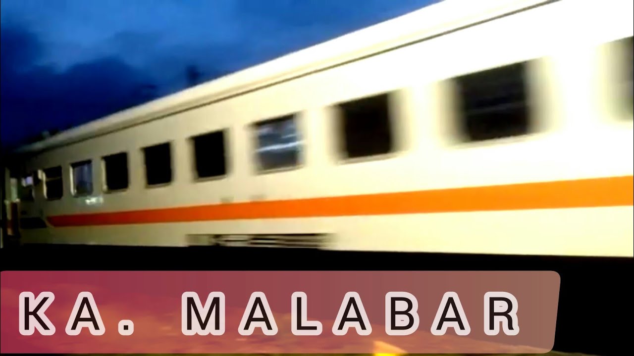 Solo : KA. Malabar Melintas di Kala Fajar   #kamalabar