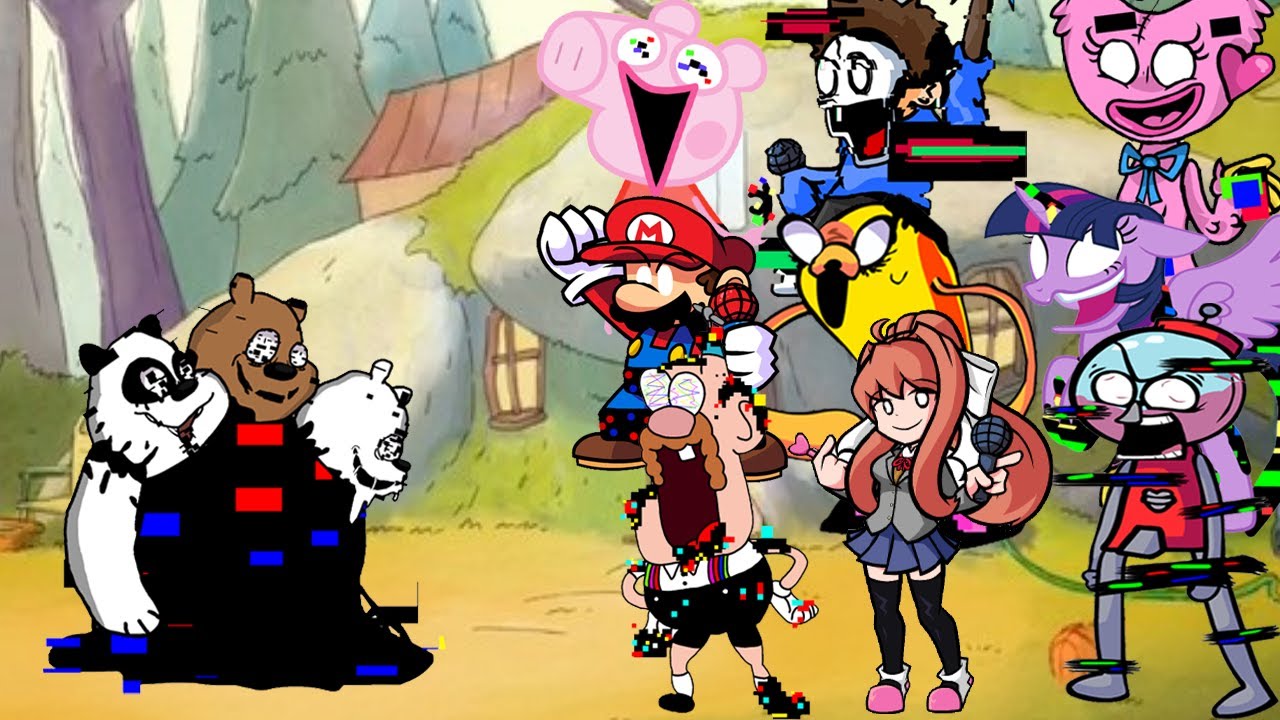 FNF -  Brothers Song But All Pibby Characters Sings It 🎤 (Every Turn a Different Character Sings)