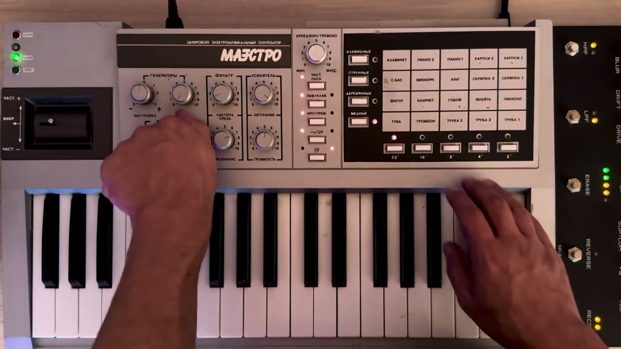 Formanta Maestro Synth SERVICED & MIDIfied at VG Line