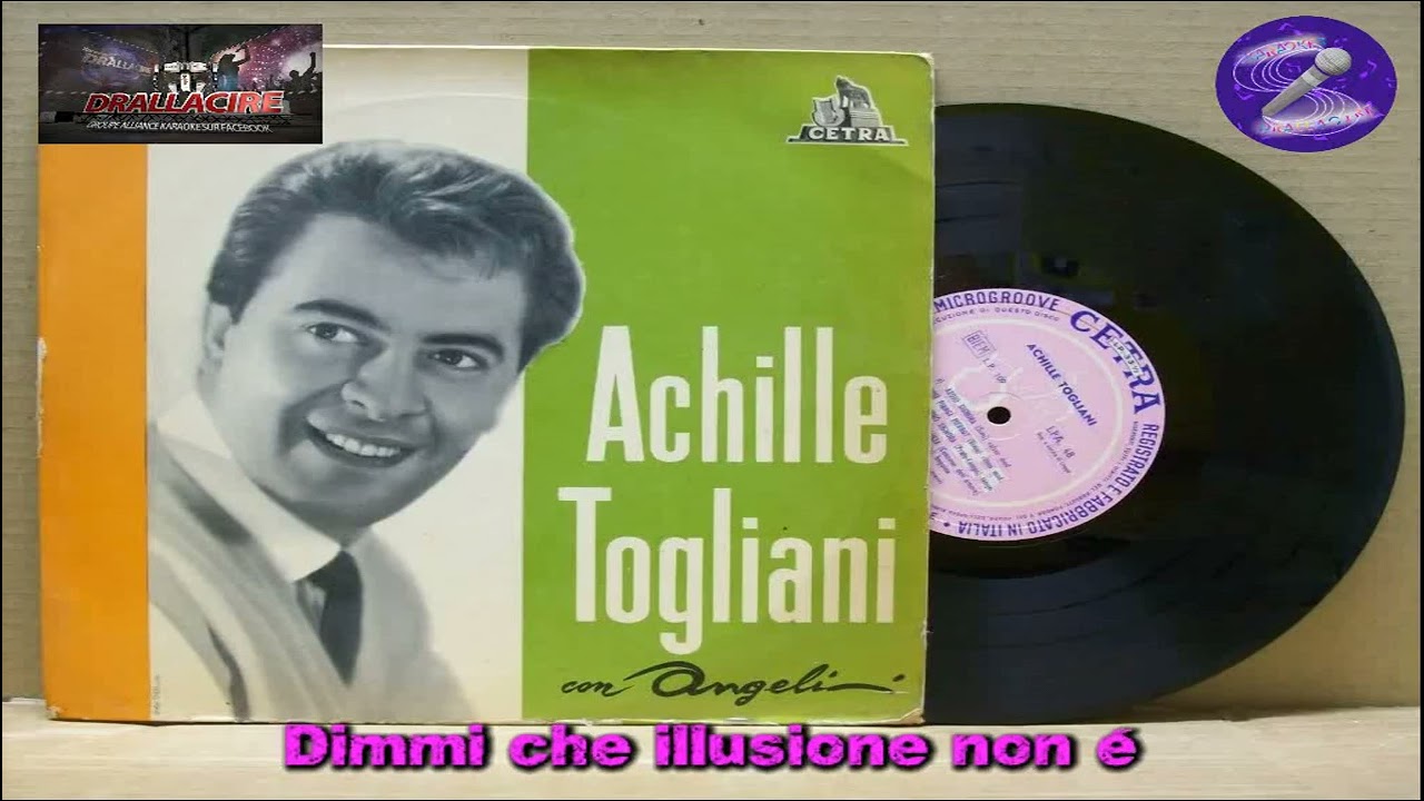 Karaoké Achille Toglioni - Parla mi d'amore Mariù (dévocalisé)