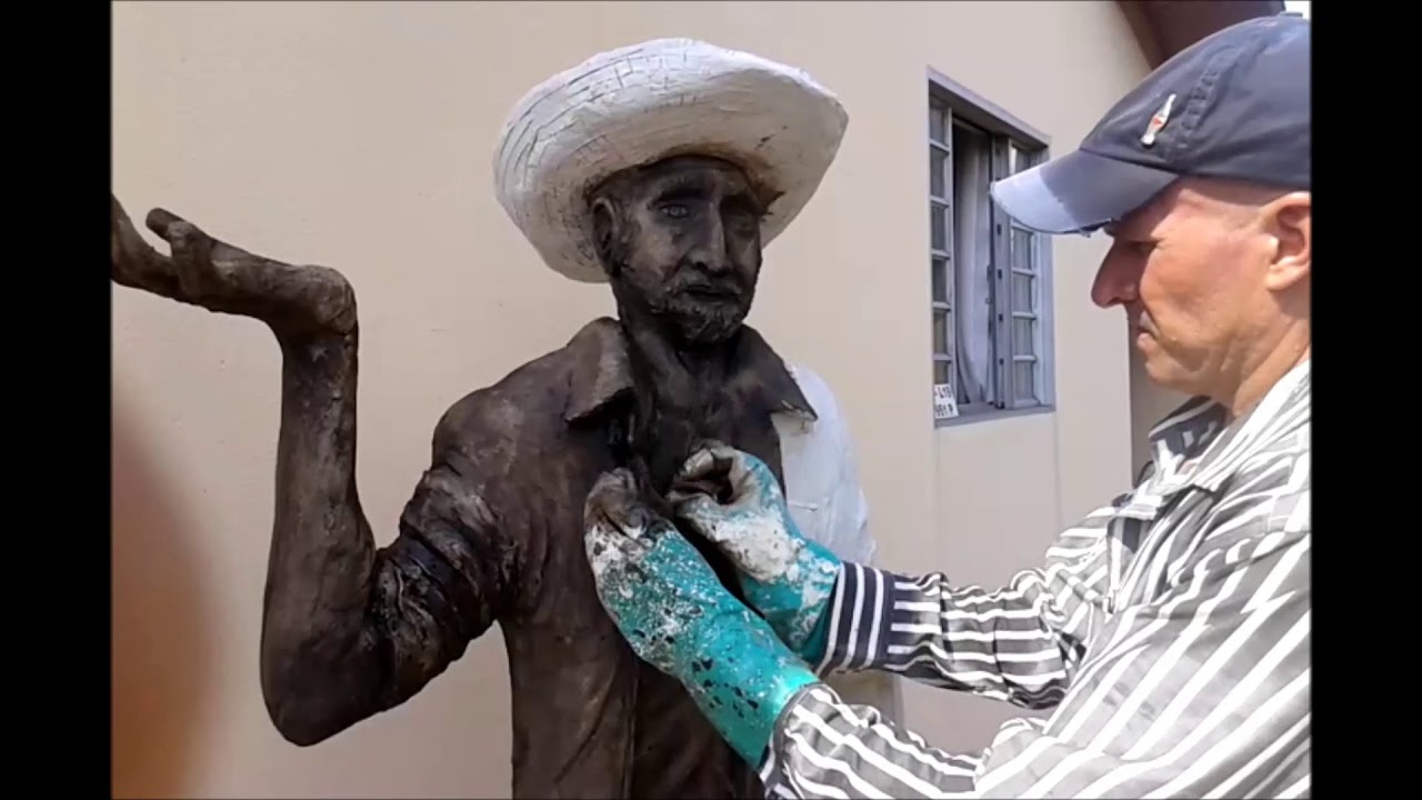 Estatua de cimento